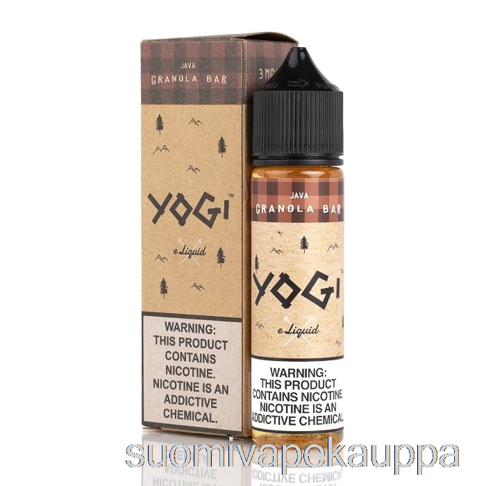 Vape Box Java Granolapatukka - Yogi E-neste - 60ml 0mg